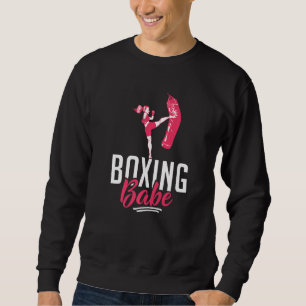 Sudadera Boxeador de boxeo Babe Sport Figher