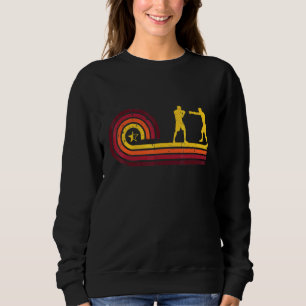 Sudadera Boxeador de Boxeo Deportivo Estilo Estético Retro