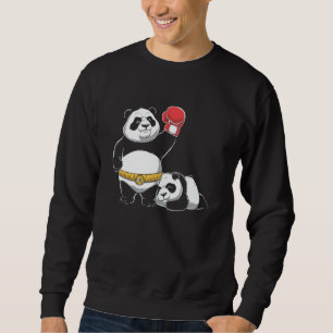 Sudadera Boxeador deportivo de boxeo con amante de los anim
