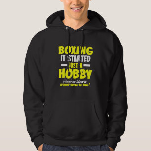 Sudadera Boxeador inofensivo de boxeo papá