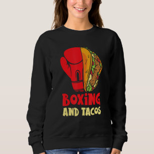 Sudadera Boxeo De Boxeo Y Guantes De Boxeo De Tacos Jab Cro