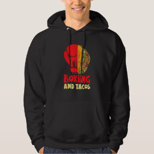Sudadera Boxeo De Boxeo Y Guantes De Boxeo De Tacos Jab Cro