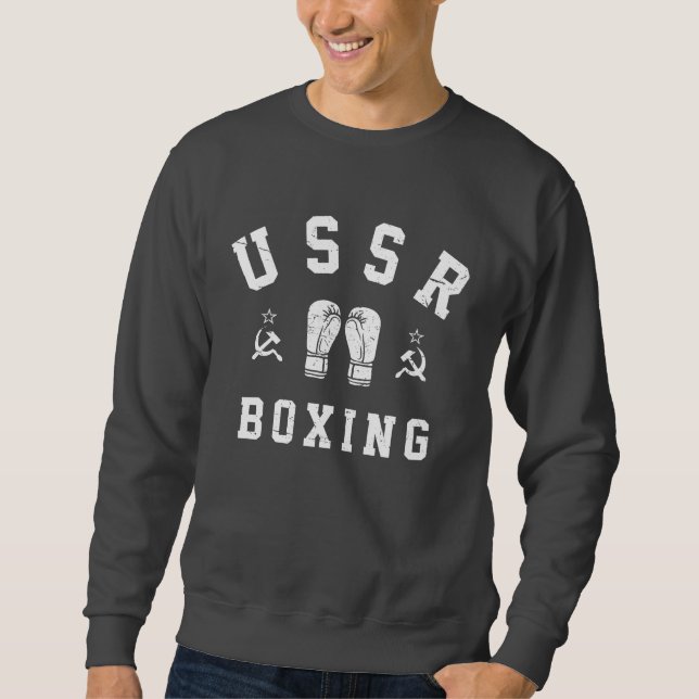 Sudadera Boxeo de la URSS (Anverso)