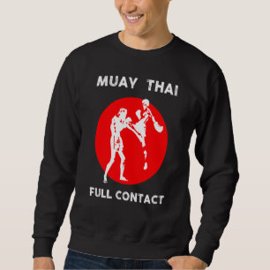 Sudadera Boxeo de Muay Thai Retro Kickboxing