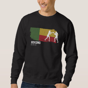 Sudadera Boxeo Femenino Benín Deportes de Combate Boxeadora