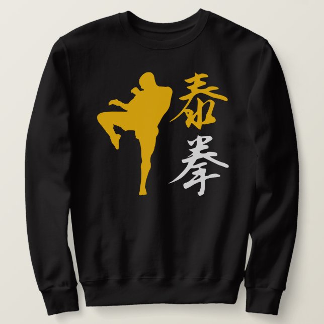 Sudadera Boxeo tailandés (Anverso del diseño)