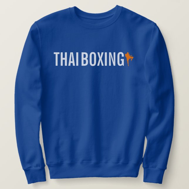 Sudadera Boxeo Tailandés (Anverso del diseño)