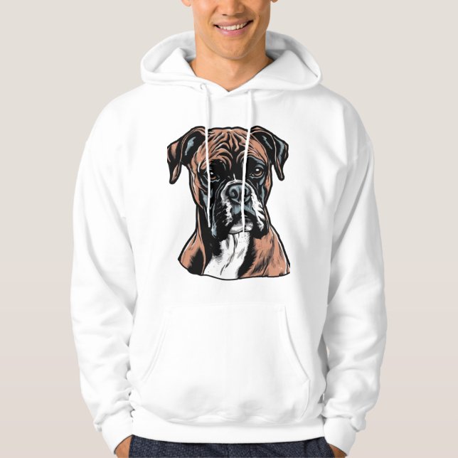 Sudadera Boxer Buddy Protección Humorosa (Anverso)