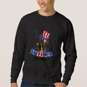 Sudadera Boxer Con Gafas De Sol Bandera Estadounidense 4 De
