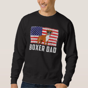 Sudadera Boxer Dad Bandera Estadounidense 4 De Julio Indepe