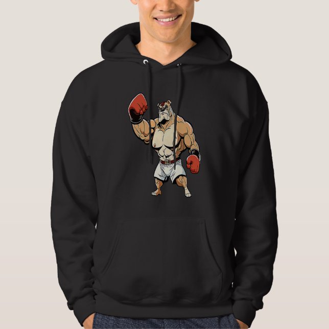 Sudadera Boxer Dog Boxing  1 (Anverso)