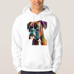 Sudadera Boxer Dog Colorful