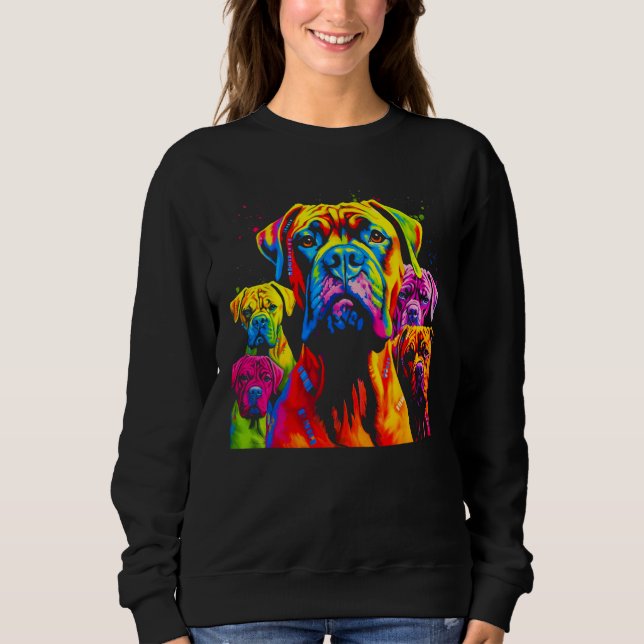 Sudadera Boxer Dog Family (Anverso)