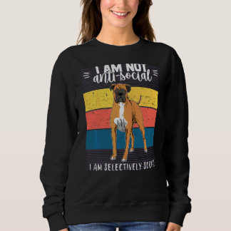 Sudadera Boxer Dog Vintage alemán 2