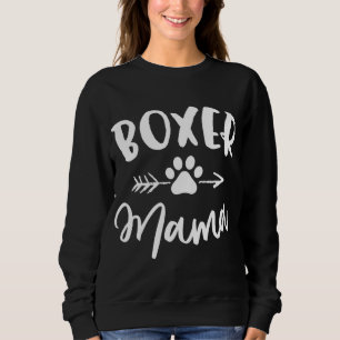 Sudadera Boxer Mama Boxer Lover Dueño De Regalo Boxer Perro