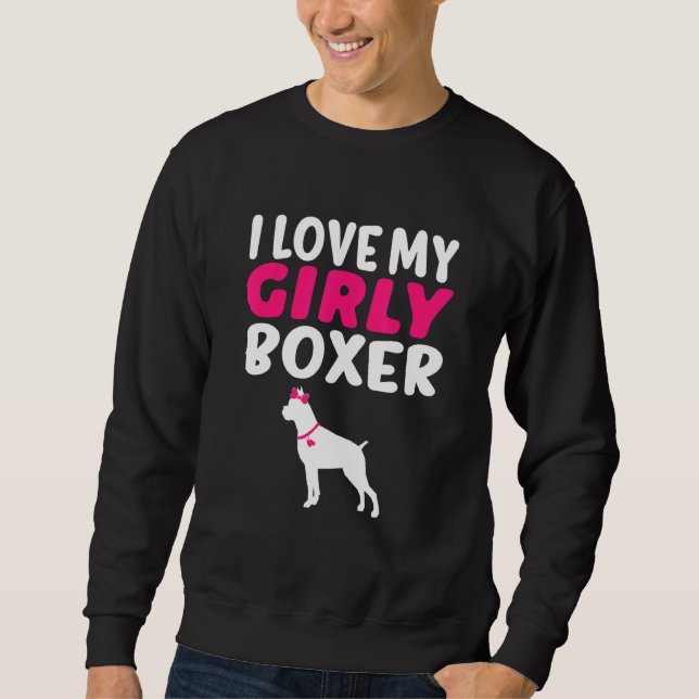 Sudadera Boxer Mascota Canina Chica Perro Perro Pupar Géner (Anverso)