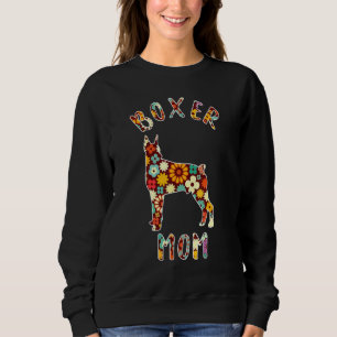 Sudadera Boxer Mom Boxer Mama Dog Mom Funny Boxer Owner
