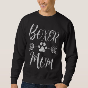 Sudadera Boxer Mom Boxer Perro Lover Dueño Funny Boxer Perr