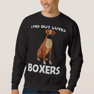 Sudadera Boxer Para Niños Boxer Mascota De Raza De Perro
