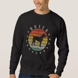 Sudadera Boxer Paw Vintage Retro Papá Mamá Mascota