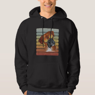 Sudadera Boxer Retro Vintage Atardecer Mamá Papá
