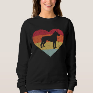 Sudadera Boxer s Hombres Mujeres Boxer Perro Vintage