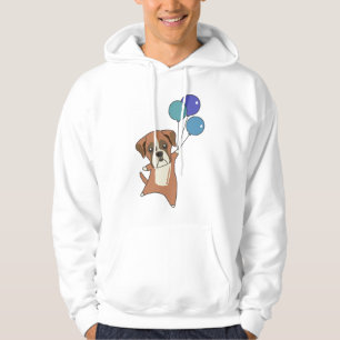 Sudadera Boxer vuela globos y perros de animales dulces