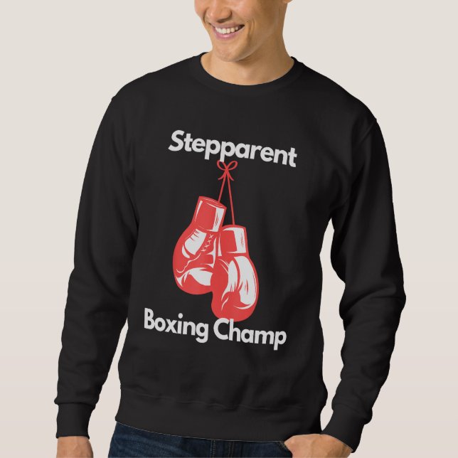 Sudadera Boxing Champ Stepparent Boxing Gloves Niece Day (Anverso)