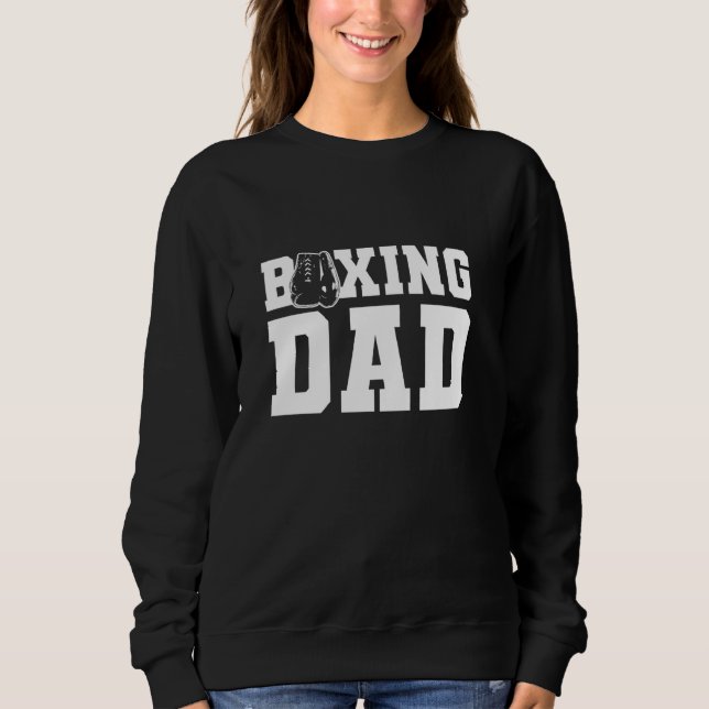 Sudadera Boxing Dad Figher Jab Cross Hook Boxing Guantes Bo (Anverso)