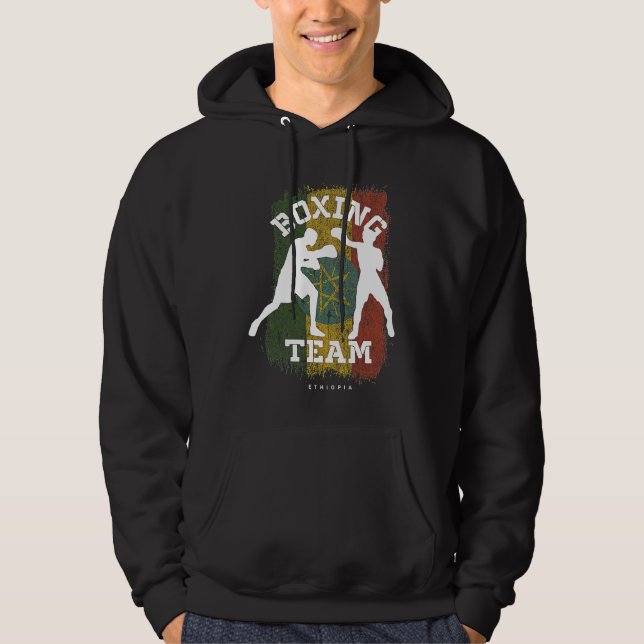 Sudadera Boxing Ethiopia Combat Sports Fighter Boxing (Anverso)