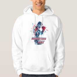 Sudadera Boxing Fans Graphic and Text
