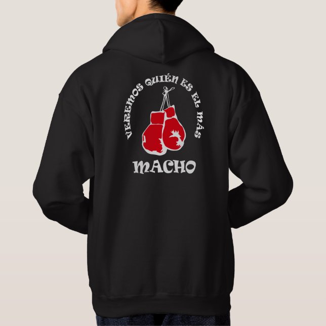 Sudadera Boxing Hoodie (Macho) / ボクシング (マッチョ) (Reverso)