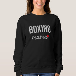 Sudadera Boxing Mom Cute Boxing Mama Para Mujeres