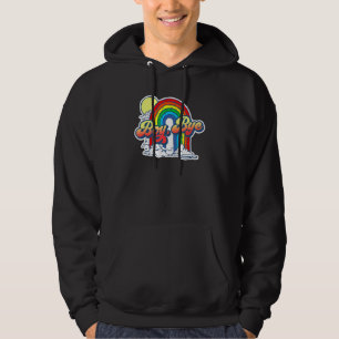 Sudadera Boy Bye Funny Sarcastic Vintage Attitu Arcoiris 80