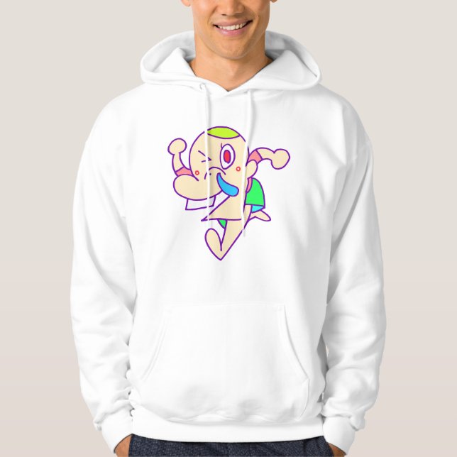 SUDADERA BOY ON THE RUN (Anverso)