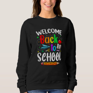 Sudadera Boys Girls Welcome Back To School Happy First Day