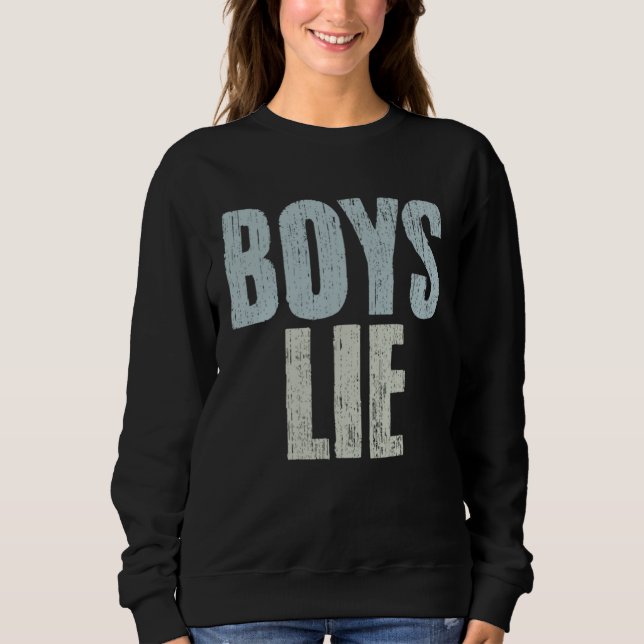Sudadera Boys Lie Emotional Sarcasm An Introverted Relation (Anverso)