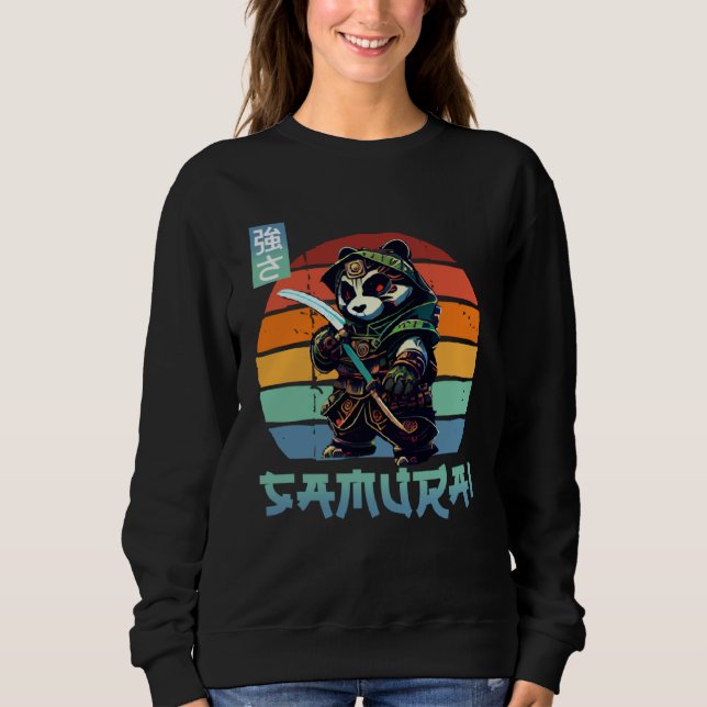 Sudadera Boys Love Samurai Panda Japan (Anverso)