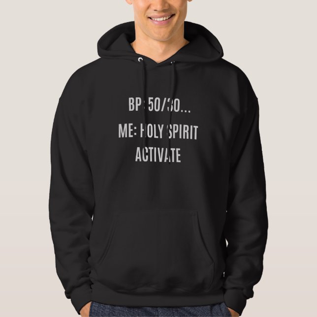 Sudadera Bp 5030 Me El Espíritu Santo Activar Dice (Anverso)