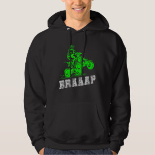 Sudadera Braap Quad Biker Atv 4 Wheap Brap Quad Men Y B