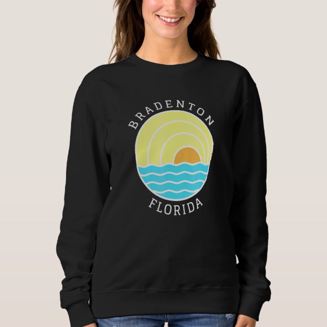 Sudadera Bradenton Florida Sunset (Anverso)