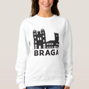 Sudadera Braga Portugal City Skyline Cityscape Gift Idea