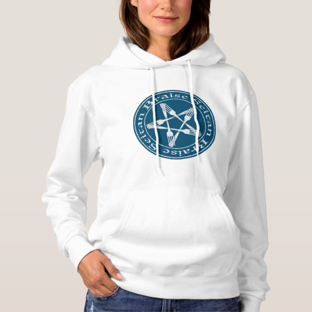 Sudadera Braise Seitan Vegan Pentagram (versión ligera) (Anverso)