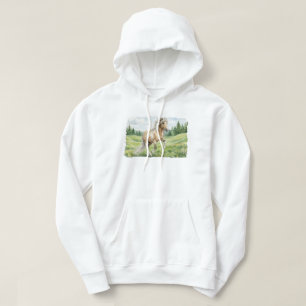 Sudadera Brana Pinto Palomino Acuarela Islandesa