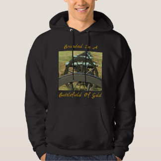 Sudadera Branded In A Battlefield Of Gold Black Hoodie Mens