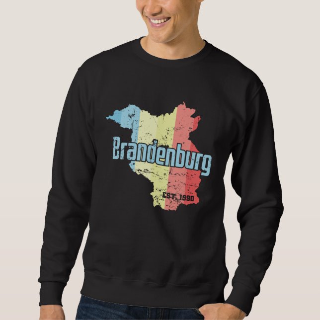 Sudadera Brandenburg new Federal State Germany (Anverso)