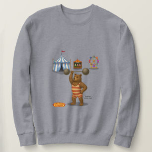 Sudadera Brandon, oso fuerte del circo