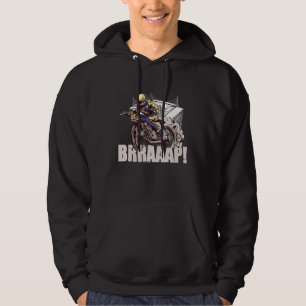 Sudadera Brap Sucio De Bicicleta Motocross Al Aire Libre Pa