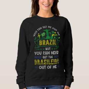 Sudadera Brasil Hinchas brasileños Bandera Brasileña Soca