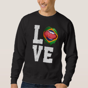 Sudadera Brasil: Hinchas de fútbol aman a Brasil